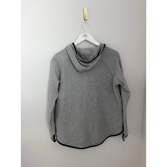 Nike Tech Women’s Fleece OG Full Zip‎ Classic Grey Hooded Jacket Sz M - Picture 7 of 9